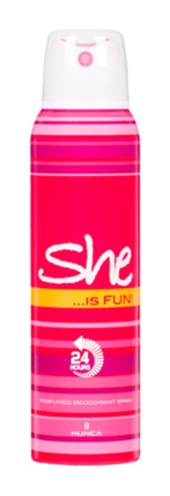 She Pudrasız Ter Önleyici Sprey Kadın Deodorant 4x150 ml