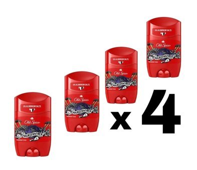 Old Spice Night Panther Pudrasız Ter Önleyici Stick Erkek Deodorant 4x50 ml