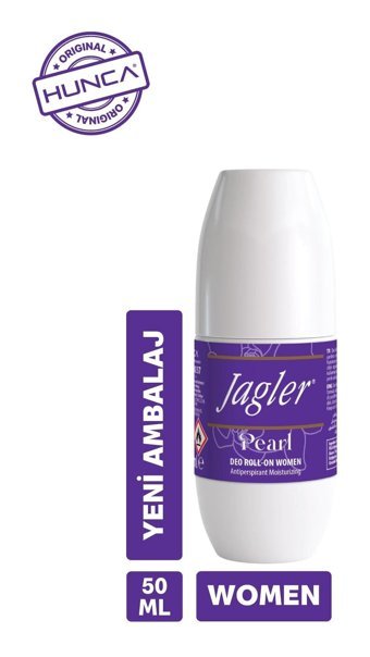 Jagler Pearl Pudrasız Ter Önleyici Antiperspirant Roll-On Kadın Deodorant 50 ml