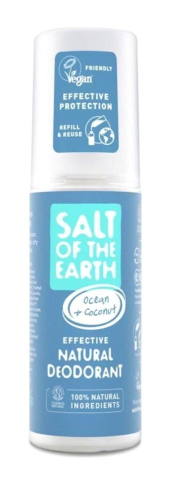 Salt Of The Earth Natural Vegan Pudrasız Ter Önleyici Organik Sprey Erkek Deodorant 100 ml