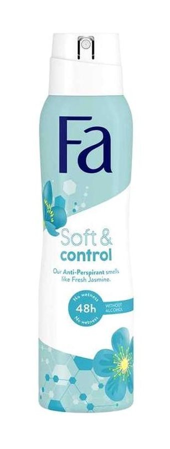 Fa Soft&Control Pudrasız Ter Önleyici Antiperspirant Sprey Kadın Deodorant 150 ml