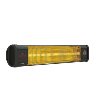 Mirkraft Effect-T 2000 Watt Duvar Tipi Elektrikli Isıtıcı Siyah
