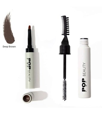 Pop Beauty Renkli Suya Dayanıklı Maskara Kaş Sabitleyici