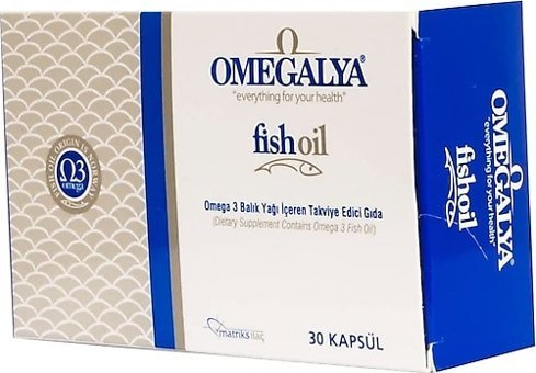 Matriks Omegalya Fishoil Omega 3 Kapsül 998 gr 30 Adet