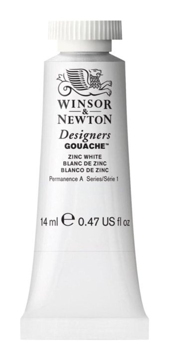 Winsor & Newton Tüp Zinc White 14 ml Guaj Boya