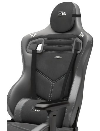 Zio Gaming Venom XL Ortopedik Ayak Uzatmalı Visco Oyuncu Koltuğu Antrasit