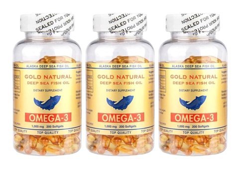 Gold Natural Omega 3 Kapsül 1000 mg 600 Adet
