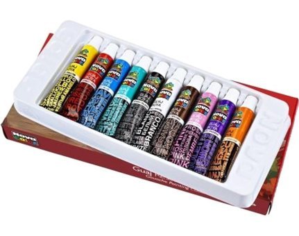 Nova Color Tüp Çok Renkli Guaj Boya Seti