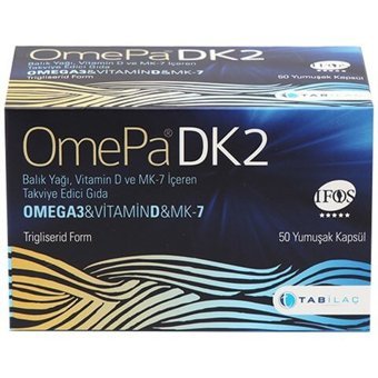 Tab İlaç Omepa DK2 Omega 3 Kapsül 990 mg 50 Adet