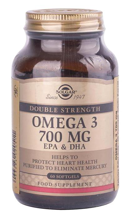 Solgar Double Strength Omega 3 Kapsül 700 mg 60 Adet