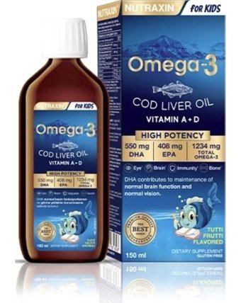 Nutraxin For Kids Omega 3 Şurup 150 ml