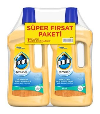 Pronto Sabun Bazlı Klasik Ahşap Temizleyici 2x750 ml