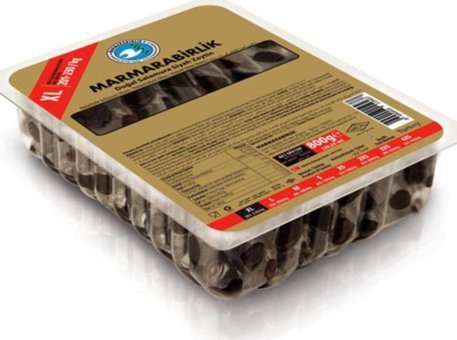 Marmarabirlik Mega Tuzlu Salamura Siyah Zeytin Paket 800 gr