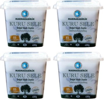 Marmarabirlik Tuzlu Salamura Siyah Zeytin Kutu 1.60 kg