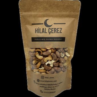 Hilal Kavrulmuş Yağlı Tuzlu Sossuz Kaju 1 kg