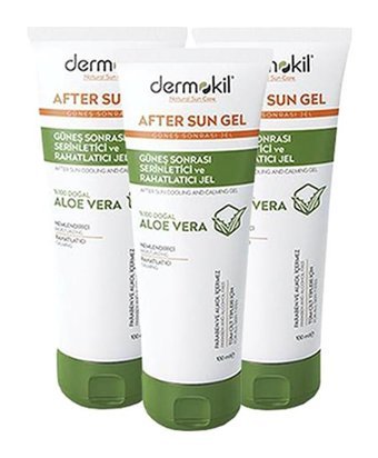 Dermokil Aloe Veralı Nemlendirici Güneş Sonrası Krem 3x100 ml