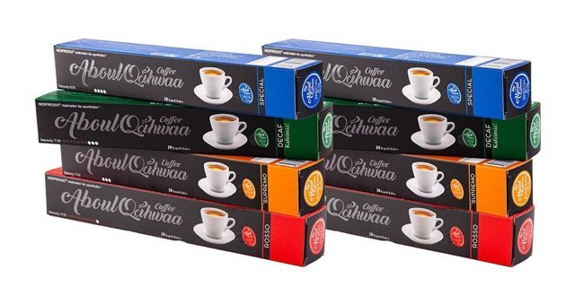 Aboul Qahwaa Nespresso Uyumlu 8x10'lu Espresso Kapsül Kahve