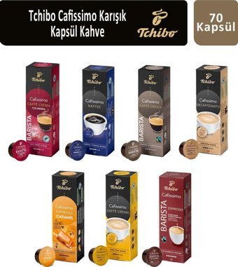 Tchibo Karışık 7x10'lu Kapsül Kahve