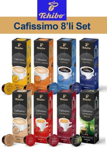 Tchibo Set 1 8x10'lu Cafissimo Kapsül Kahve