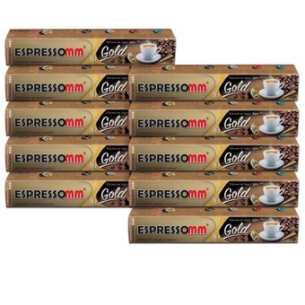 Espressomm Gold 10x10'lu Espresso Kapsül Kahve
