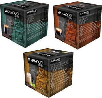 Mahmood Dolce Gusto Uyumlu 3x16'lı Americano-Espresso-Cappucino Kapsül Kahve