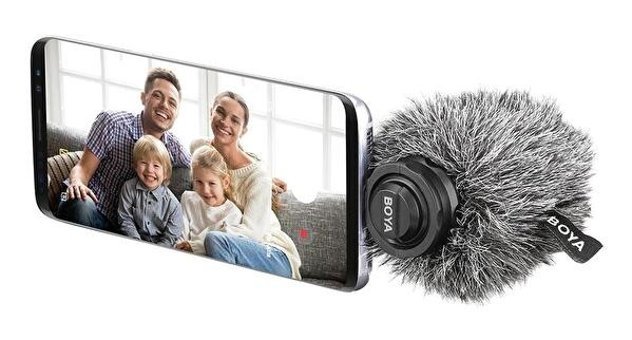 Boya BY-DM100 Type C Kablosuz Yayıncı Siyah El Mikrofon
