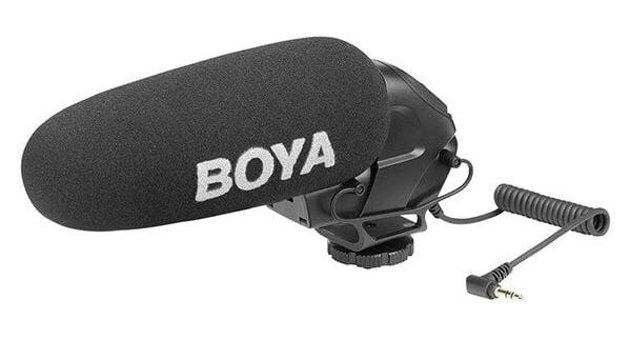 Boya BY-BM3031 Condenser 3.5 mm Kablolu Siyah El Mikrofon