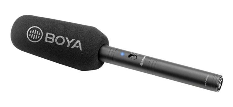 Boya BY-PVM3000S Condenser Lemo Kablolu Siyah El Mikrofon