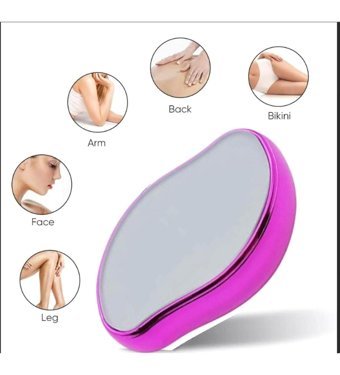 Hayveys Manuel Genital Bölge Koltuk Altı Bacak İçin Tek Başlıklı Kablosuz Sessiz Epilasyon Aleti Pembe