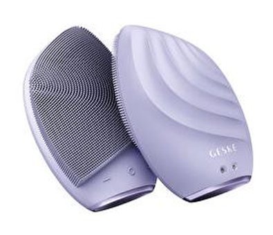 Geske SmartAppGuided Sonic 5 in 1 Tüm Ciltler İçin Tek Başlıklı Silikon Şarjlı Titreşimli Yüz Temizleme Cihazı Mor