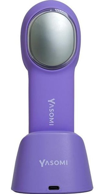 Yasomi Multiface Tüm Ciltler İçin Tek Başlıklı Şarjlı Titreşimli Yüz Temizleme Cihazı Mor
