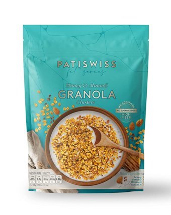 Patiswiss Doypack Bal Bademli Granola 200 gr
