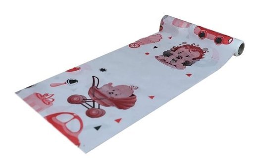 Pratikser Baskılı Tek Kullanımlık Silinebilir Yıkanabilir 50x65 cm 7'li Alt Açma Örtüsü