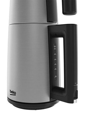 Beko CM 8922 Otomatik 1650 W Işıklı Paslanmaz Çelik Inox Çay Makinesi