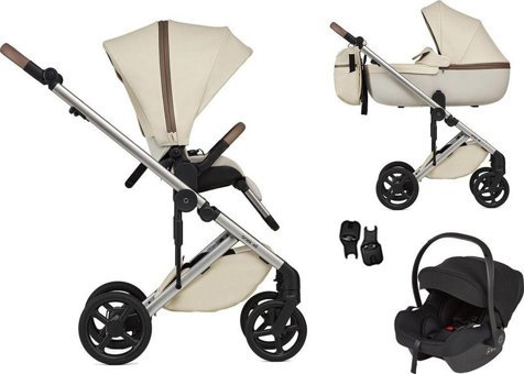 Anex Eli Çift Yönlü Katlanır Tek Elle Kapanan 360 Derece Dönebilen Tam Yatar Kabin Tipi Travel Sistem Bebek Arabası