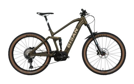 Bisan Pyhton XT 125 Km 29 Jant 12 Vites Dağ Bisikleti Elektrikli Bisiklet Yeşil