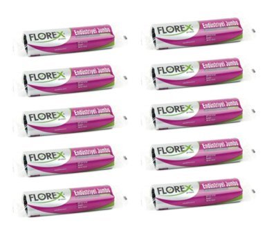 Florex Jumbo Boy 80x110 cm Çöp Poşeti 10x12 Adet Siyah