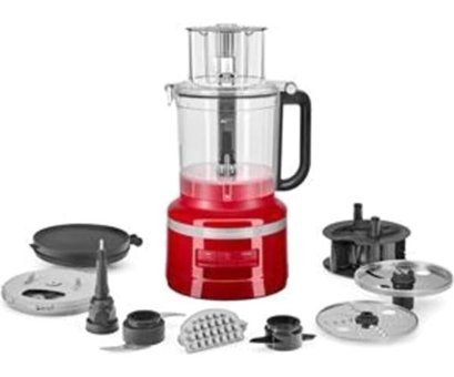 Kitchenaid 5KFP1319EER Doğrayıcı Rendeli Çırpıcı 400 W Kırmızı Mutfak Robotu