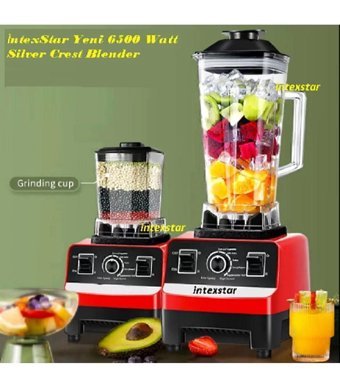 Silver Crest Intexstar 2500 ml Plastik 4 Bıçaklı Blender Seti Kırmızı
