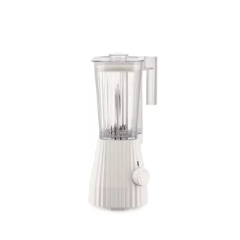 Alessi Plisse 1500 ml Plastik Çift Bıçaklı El Blender Beyaz