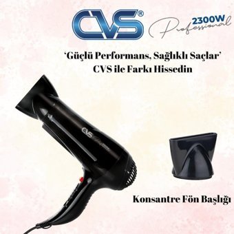 Cvs DN 7042 2300 W Saç Kurutma Makinesi Siyah