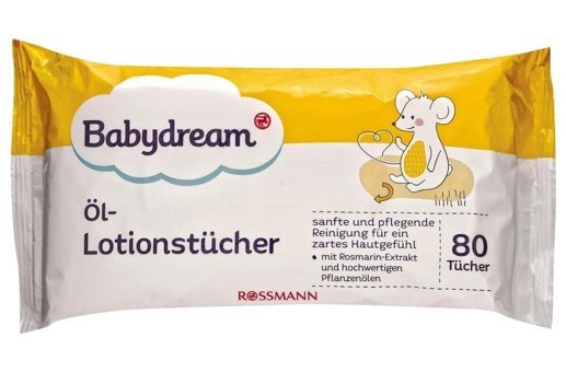 Babydream Bitkisel Yağlı Ve Biberiye Özlü Yenidoğan 80 Yaprak Islak Mendil