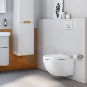 Vitra Sento Seramik Kanalsız Arkadan Çıkışlı Gömme Asma Klozet Beyaz