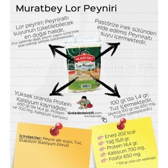 Muratbey Lor İnek Peyniri 3x500 gr
