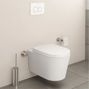 Vitra Nest Rim-ex Seramik Kanallı Arkadan Çıkışlı Gömme Asma Klozet Beyaz