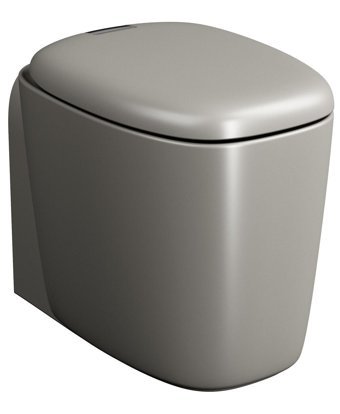 Vitra Plural 55 cm Seramik Kanalsız - Asma Klozet Mat Bej