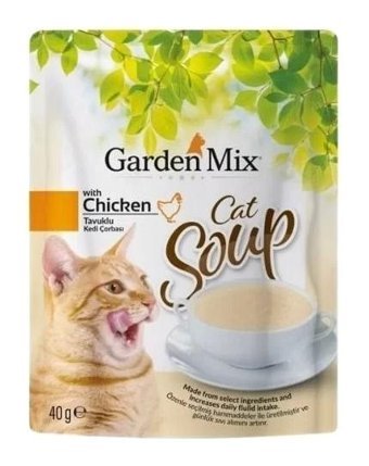 Garden Mix Tavuklu Çorba Yaş Kedi Maması 40 gr