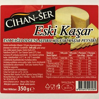 Cihanser Eski Kaşar Peyniri 350 gr
