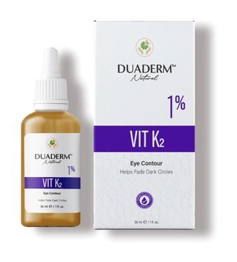 Duaderm Vıt K2 Aydınlatıcı Göz Altı Torba Karşıtı Göz Çevresi Serumu 30 ml