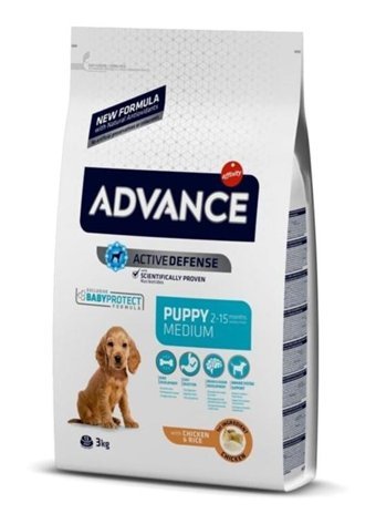 Advance Puppy Medium Tavuk Orta Irk Yavru Köpek Maması 3 kg